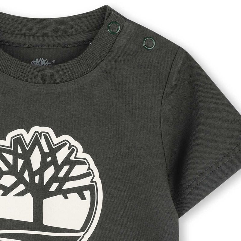 Timberland Short Sleeves Logo T-Shirt 2-4Y image number 2